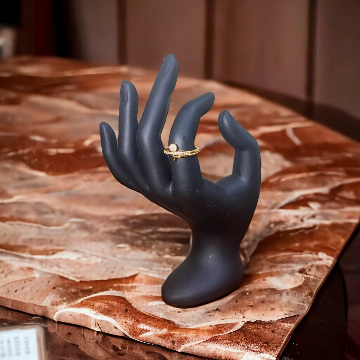 Ethereal Elegance Personified: Embrace the Mystical Aura with Our Captivating Ring, Featuring a Unique Design Adorned